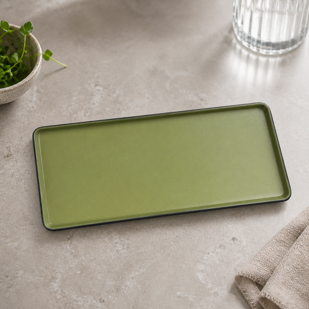 Commercial Melamine Rectangle Trays 292mm for Hot & Cold Dishes