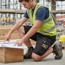 Premium Multi-Pocket Cargo Shorts - Comfortable Polycotton Fabric, Sizes 30-44, Ideal for Work and Leisure