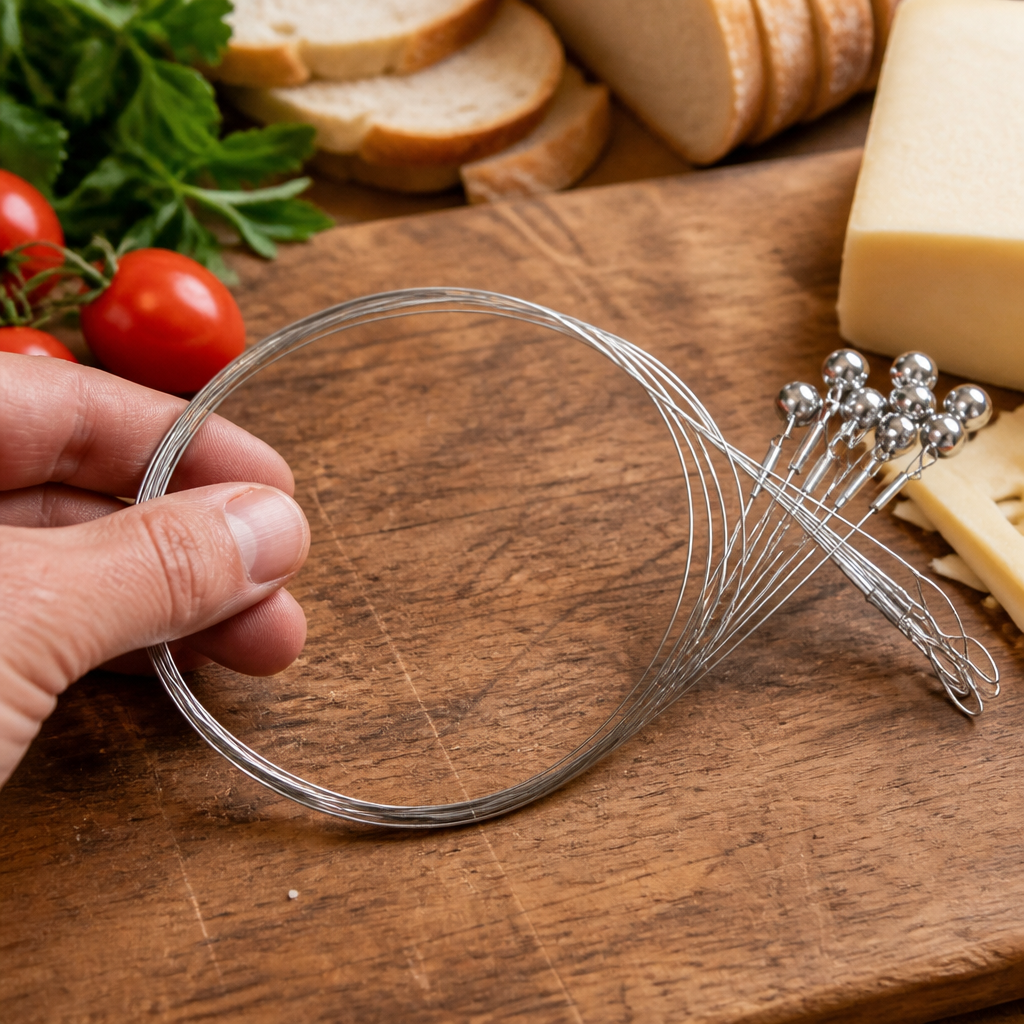 6 pack of spare wires for cheese slicing board