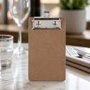 Commercial Mini Bill Presenter Clipboard - Wooden 150x90mm