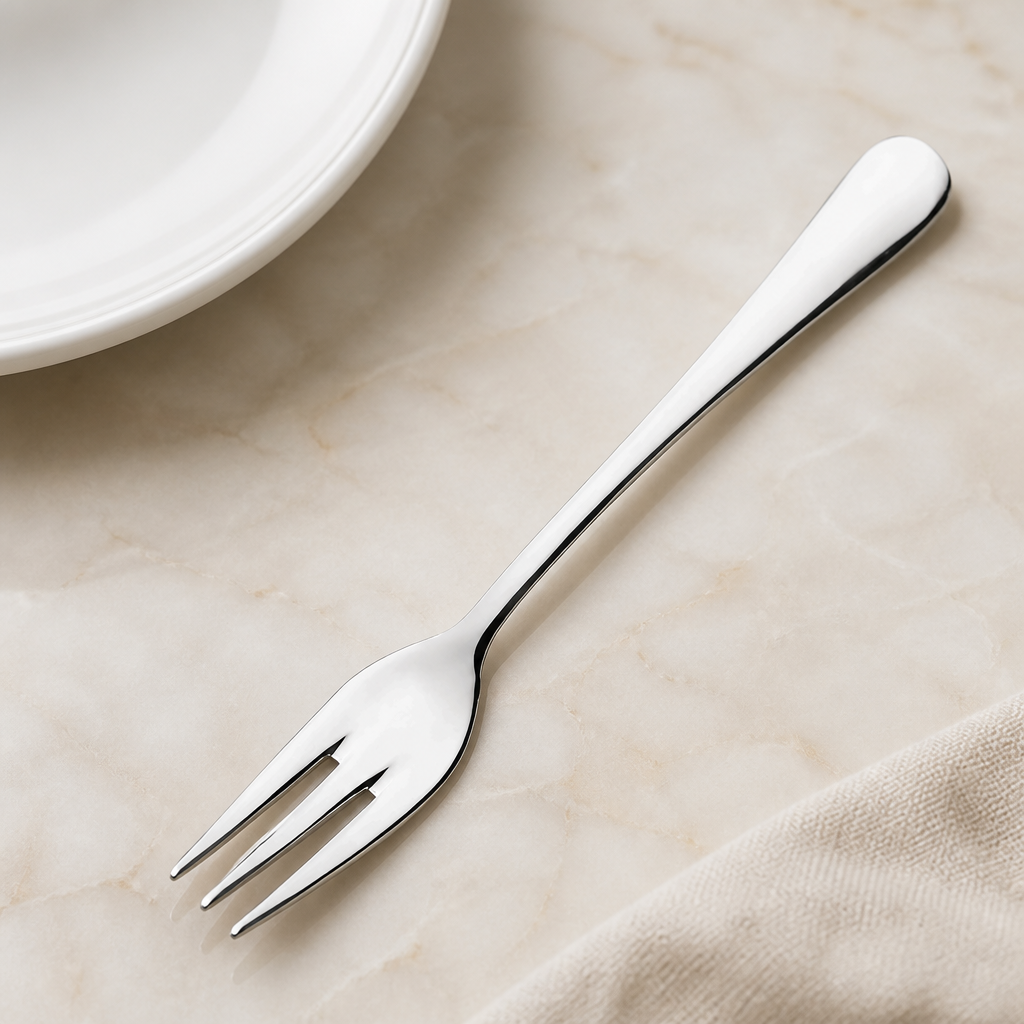 Commercial Cake Forks Set of 12 - 18/10 Stainless Steel