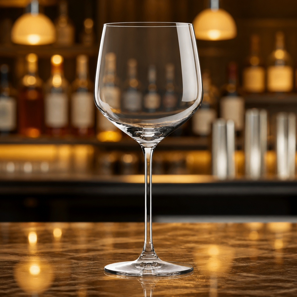 Commercial tall stem gin glasses 650ml for cocktails 6 pack
