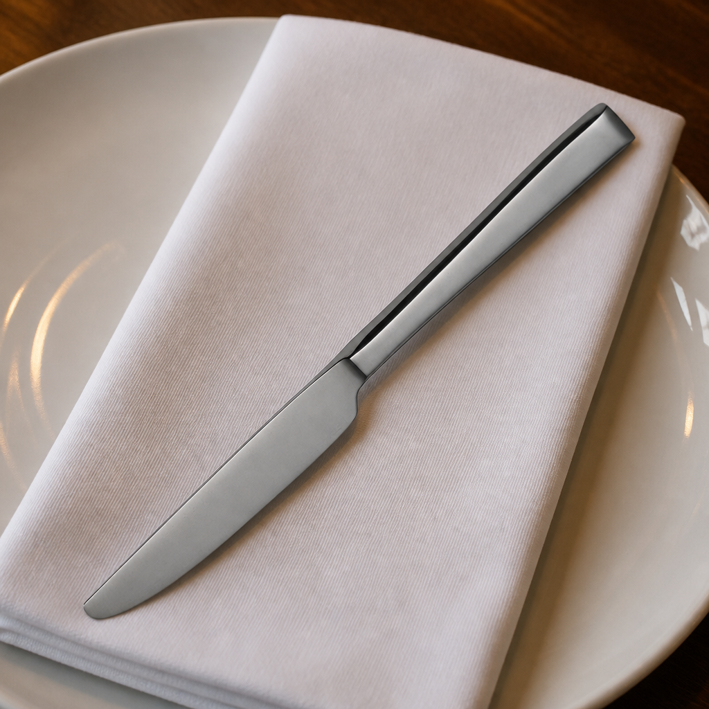 Commercial Dessert Knife Set 12 Pack Stainless Steel Cutlery