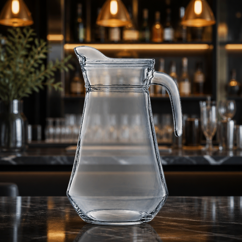 1.6L Commercial Glass Jug Set for Serving Beverages