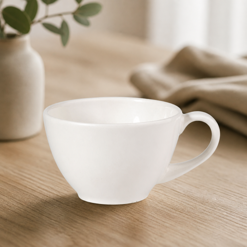 Commercial Espresso Cups 85ml 3oz Porcelain 6 Pack