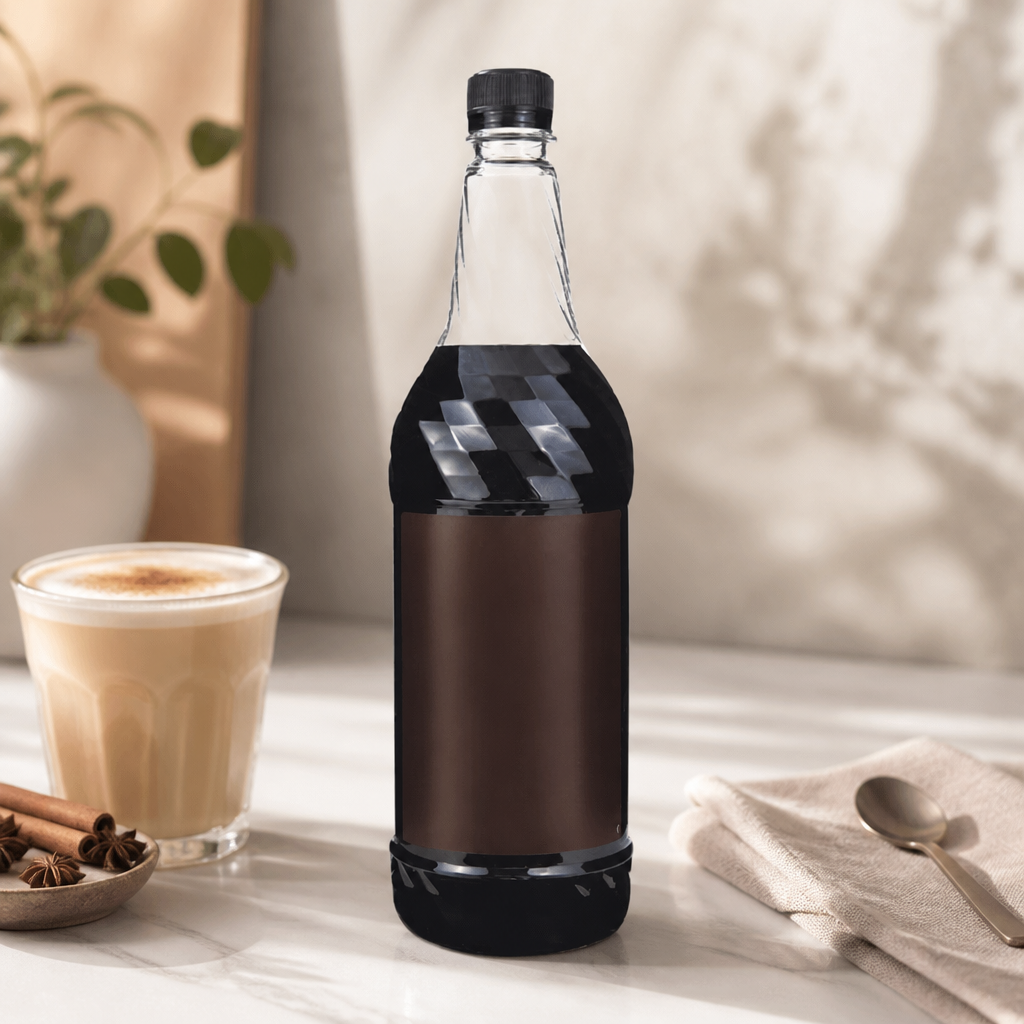 1L Commercial Chai Syrup for Beverages and Desserts