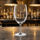 Commercial Crystal Stemmed Water Glasses 365ml - 6 Pack