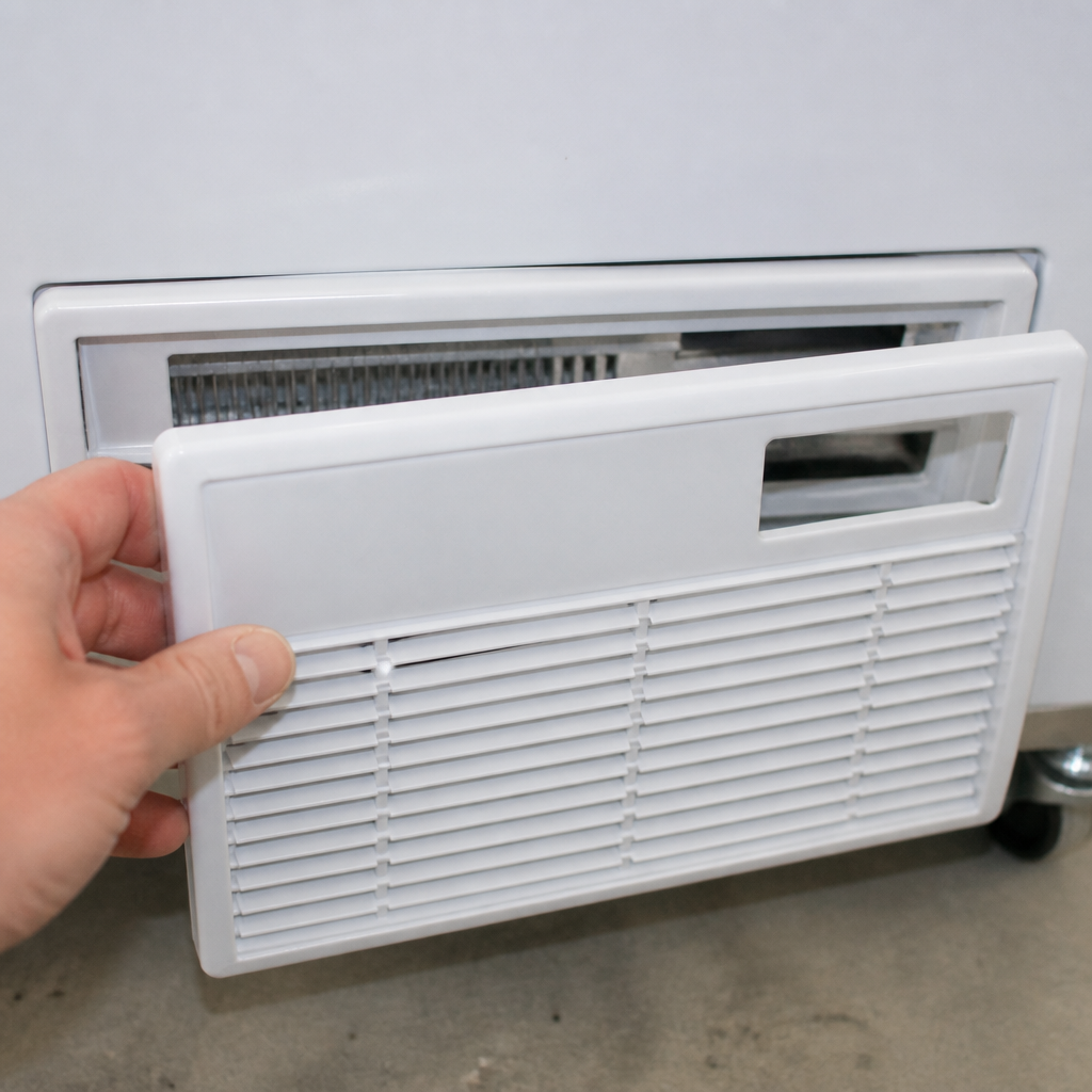 Commercial chest freezer control panel replacement part 135mm high