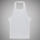 Disposable White Bib Aprons 100 Pack for Commercial Use