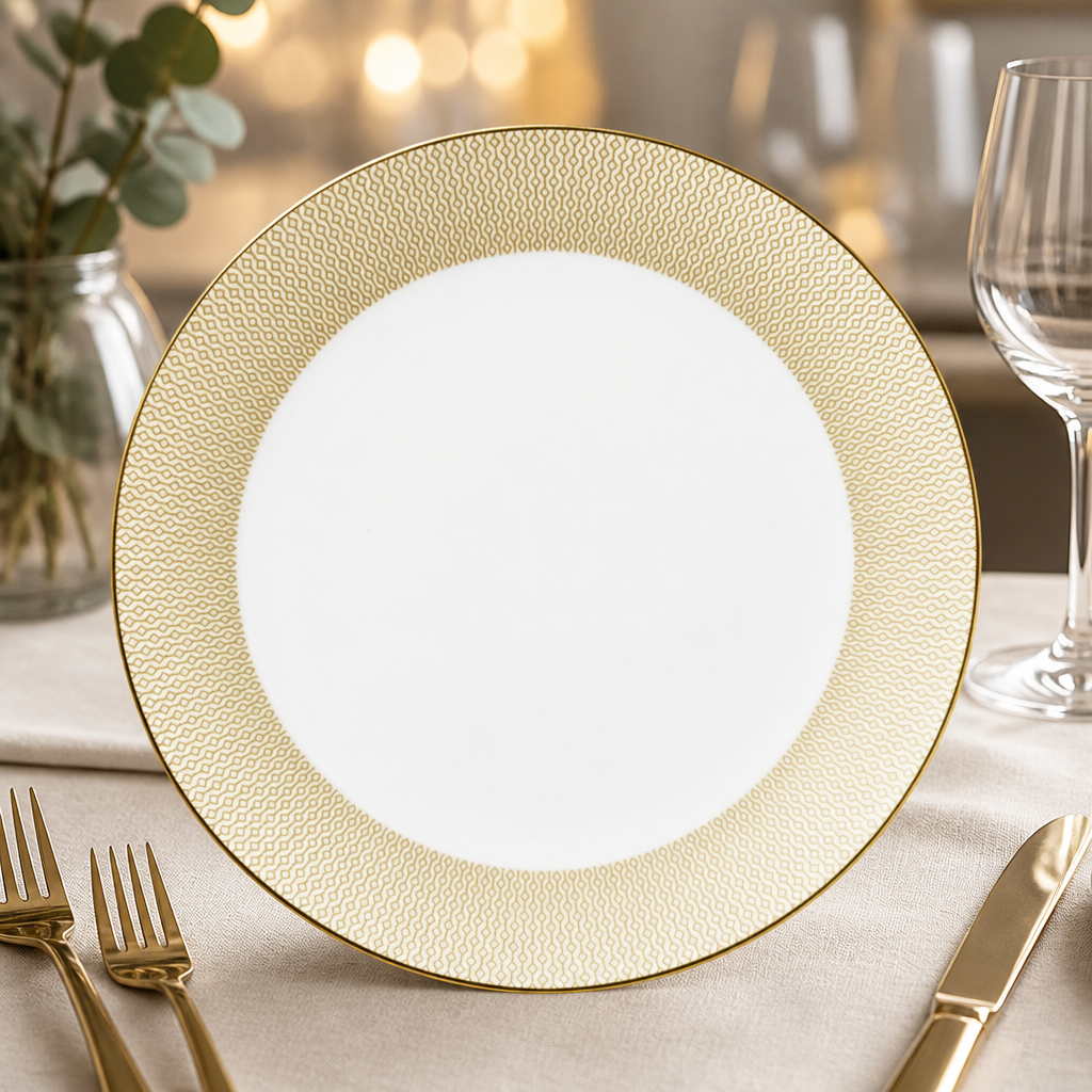 Pack of 6 Commercial Coupe Plates 300mm