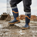 Premium Non-Metallic Neoprene Safety Wellingtons with Protective Toecap and Midsole for Robust Durability - Sizes 3-13