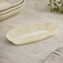 Commercial Stoneware Oval Plates 150x70mm - 6 Pack