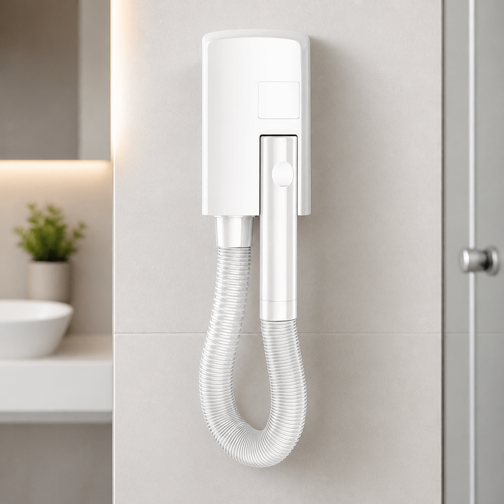 Compact Hair Dryer with Extendable Hose 1200W