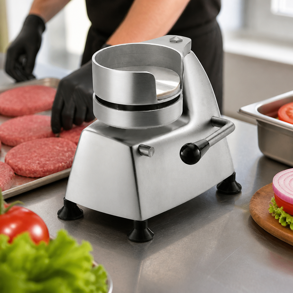 Commercial Burger Press 100mm for perfect burger patties