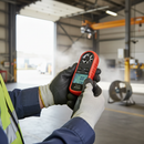 Premium Hand Held Wind Meter Anemometer with Live Max, Average, Wind Chill & Beaufort Scale Features