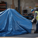 Premium General Purpose Tarpaulin with Eyelets for Versatile Outdoor Protection - Size 5.5 x 3.6M