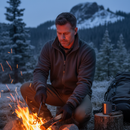 Premium Heavy Duty Fleece Jacket 380GSM - Charcoal Grey, 3XL-4XL with Zipped Pockets and Adjustable Waist