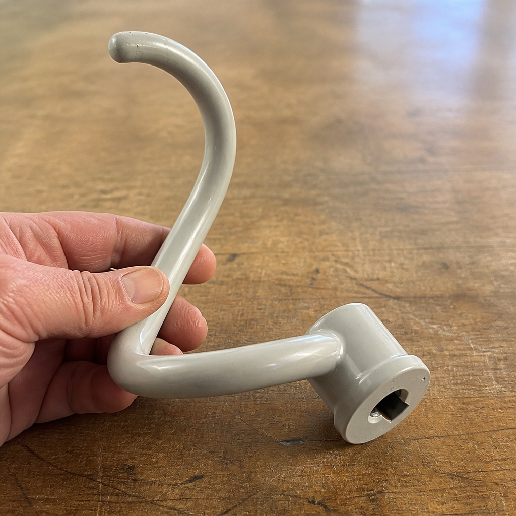 Commercial 6.9L Nylon Coated Dough Hook for Kitchen Mixers