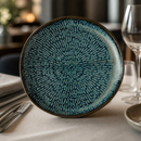 Commercial 215mm Sapphire Blue Natural Plates - 6 Pack