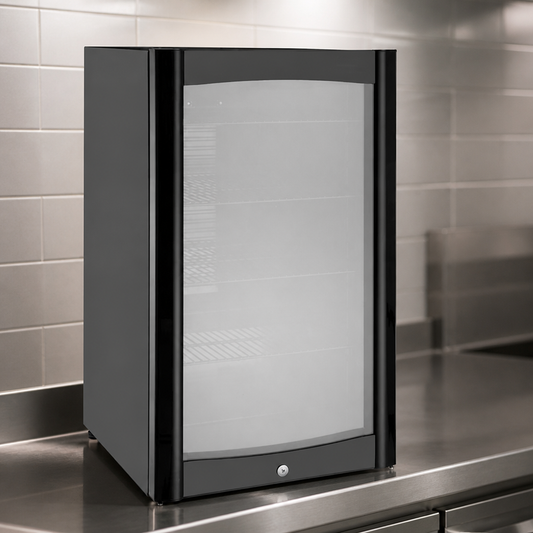 Commercial Back Bar Cooler 98Ltr Efficient Display Fridge