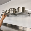 Commercial Stainless Steel Wall Shelf 1500mm 95kg Capacity