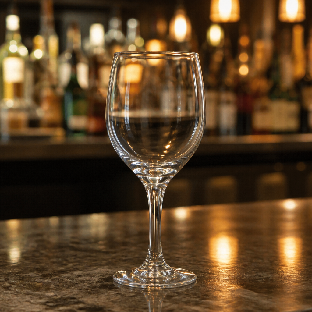 Commercial wine glasses 320ml 12 pack durable stemware