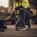 Premium Lightweight Safety Trainer with Composite Toecap & SRC Slip Resistance - Sizes 4-13