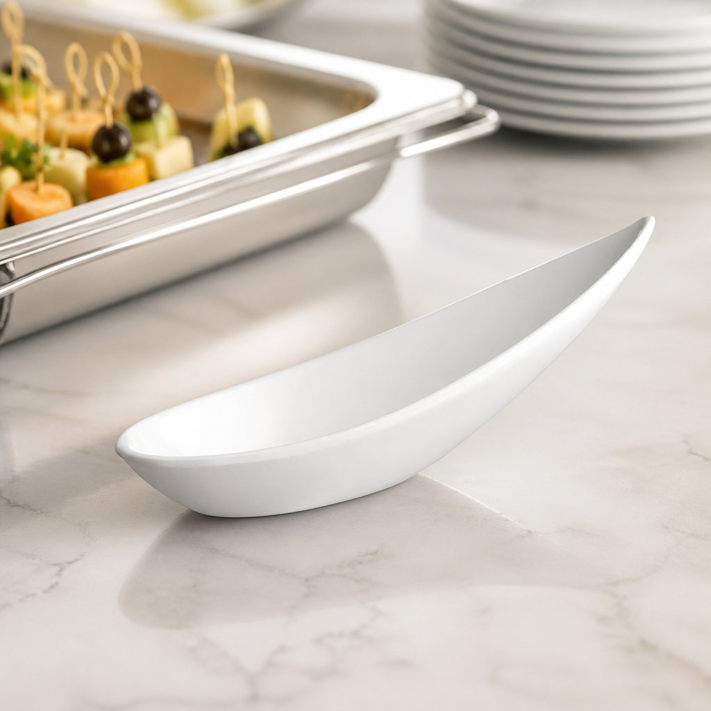 Commercial Recycled Party Spoon 110x45mm Durable Eco-Friendly