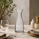 1L Clear Glass Carafes - 6 Pack - Commercial Tableware