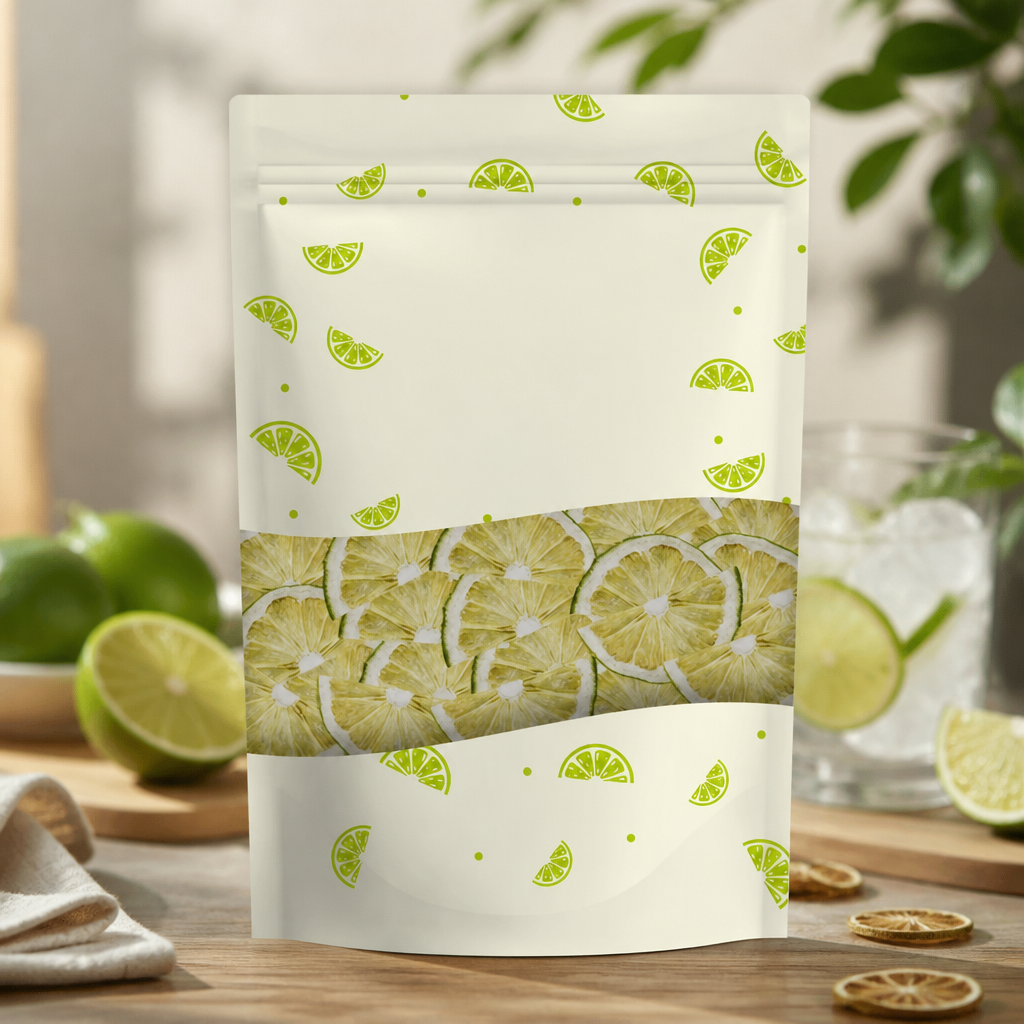 Freeze Dried Lime Slices 100g - Drink Toppings for Cocktails