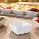 Commercial White Bowl 65x65mm 50ml Eco-Friendly Recycled Plastic