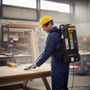 Premium M-Class Cordless Battery Powered Backpack Vacuum Cleaner with HEPA Filtration and Lightweight Design for Industrial Cleaning