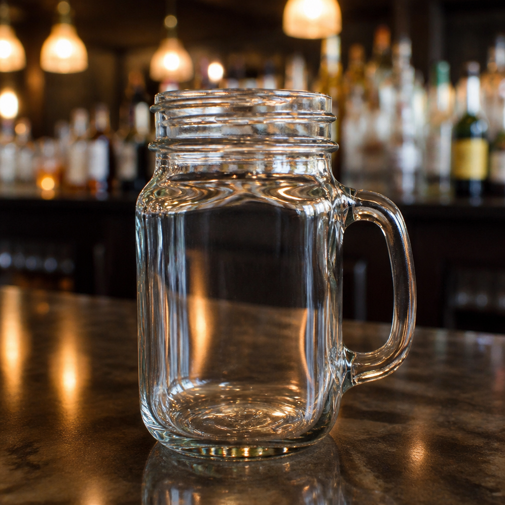 450ml handled jam jars glasses - 12 pack