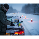 Premium Winter Driving Kit with Fast Acting De-Icer, Dynamo Torch, and Essential Safety Tools for Cold Weather