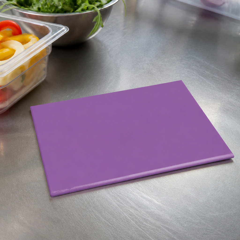 Small Purple Allergen Chopping Board 305x229mm