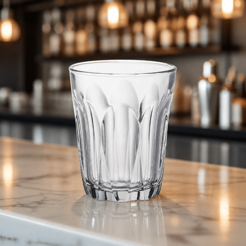 Commercial Glass Tumblers 160ml - 6 Pack Durable Water Glasses