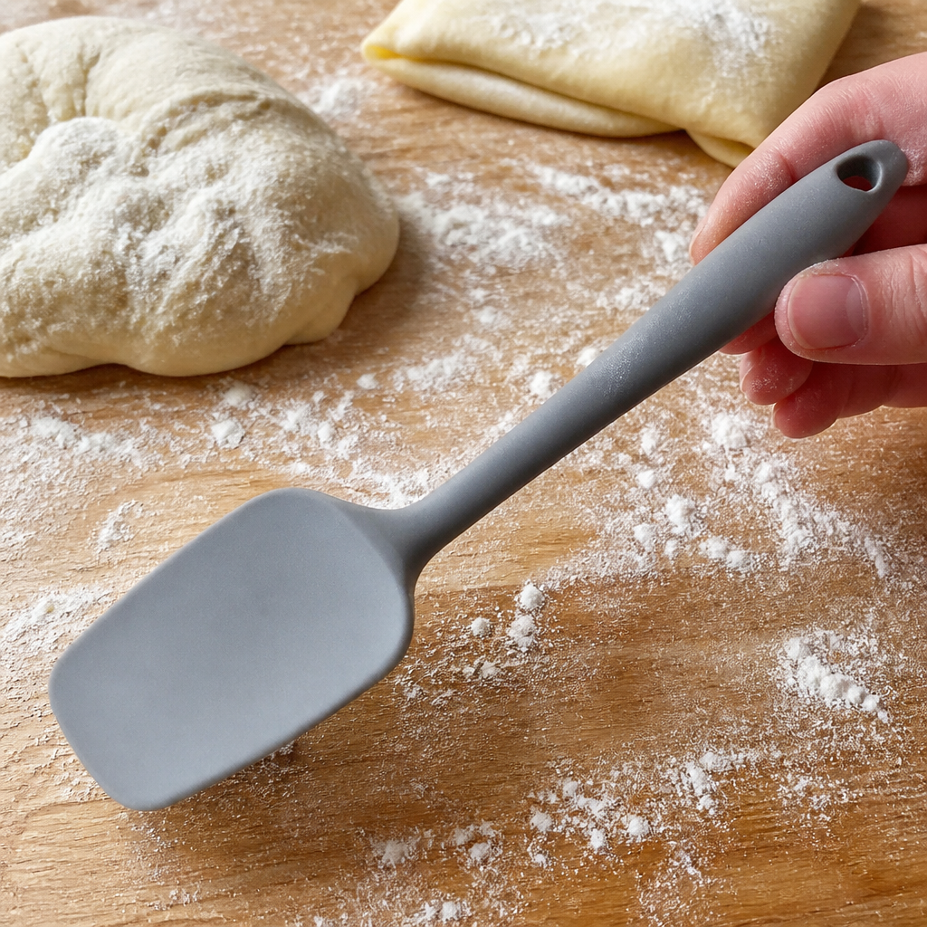 High Heat Silicone Mini Spatula 20cm for commercial kitchens