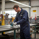 Premium Heavy Duty Coverall with Reinforced Knee Pad Pockets and Action Back for Enhanced Movement
