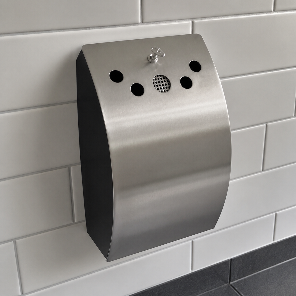 Wall Mounted Outdoor Ashtray for cafes and restaurants