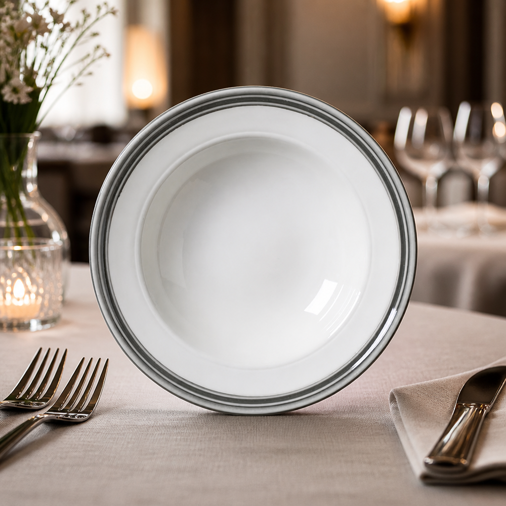 Commercial Truffle Pasta Plates 240mm - 12 Pack