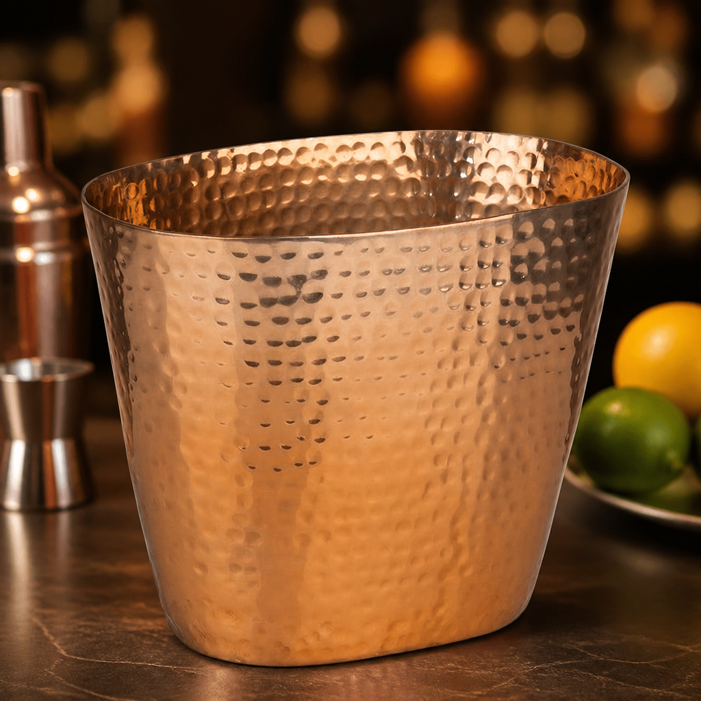 Commercial 2.1Ltr Copper Wine Champagne Cooler Bowl