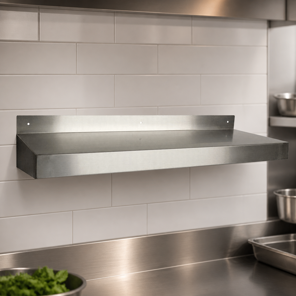 Commercial Stainless Steel Wall Shelf 900x300mm