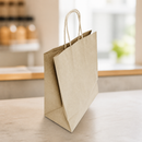 Large Recyclable Paper Bags 250 Pack for Commercial Use