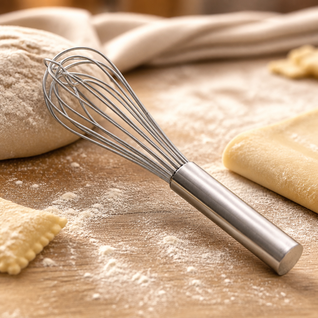 10" Heavy Duty Commercial Whisk for Food Preparation Tasks