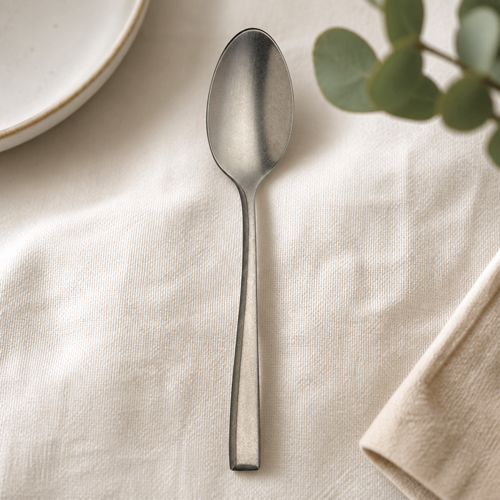 Commercial Vintage Dessert Spoon Set 12 Pack Stainless Steel
