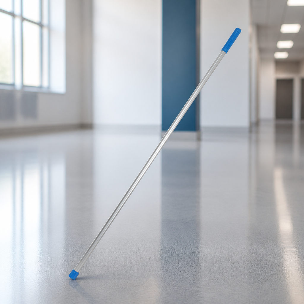 Commercial Colour Coded Interchangeable Mop Handle Blue 1370mm