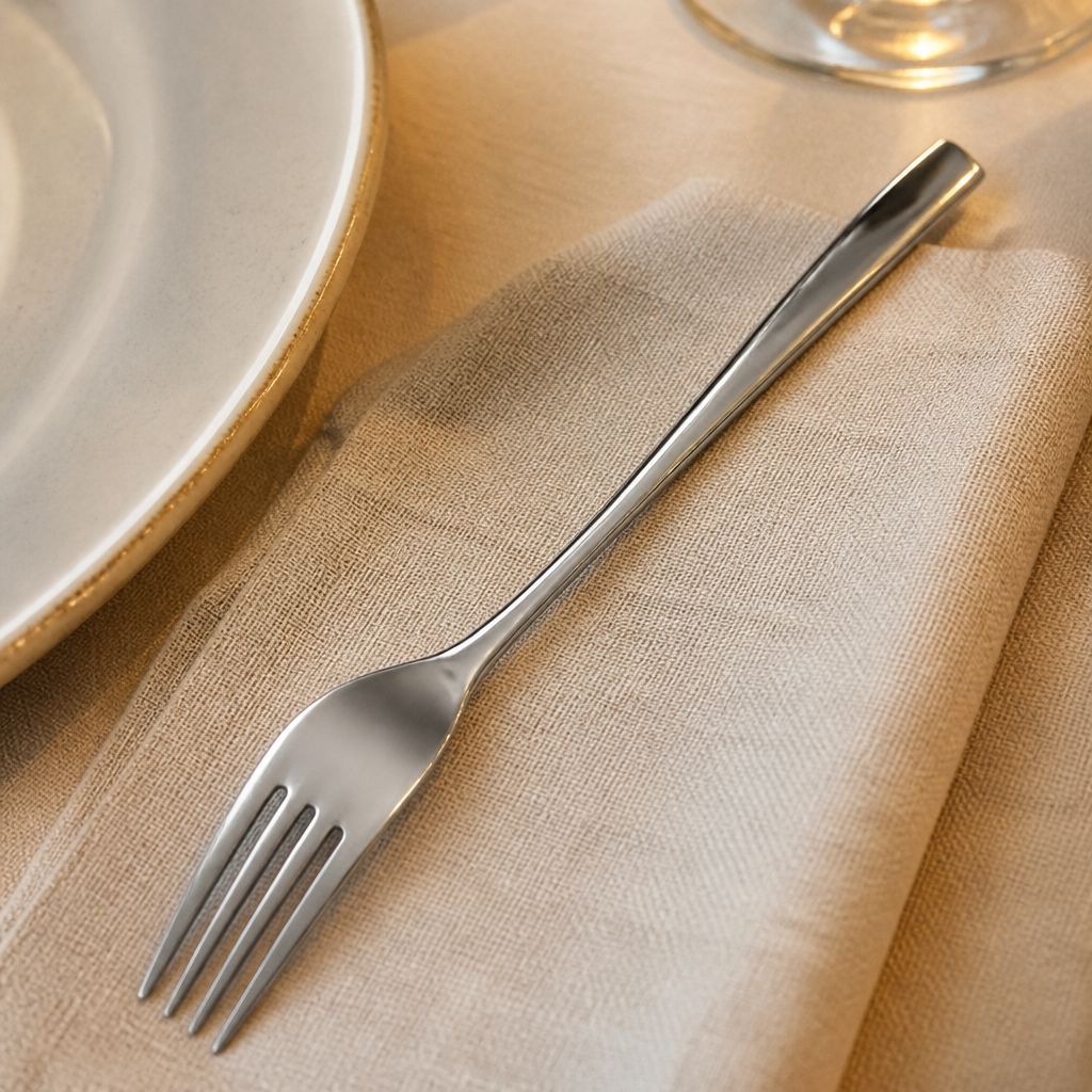 Commercial Airside Table Forks 12 Pack Stainless Steel Cutlery
