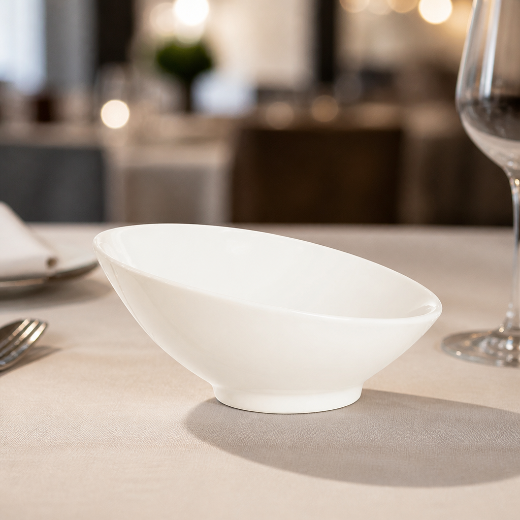 Commercial Appetizer Dishes 95mm 24 Pack Porcelain