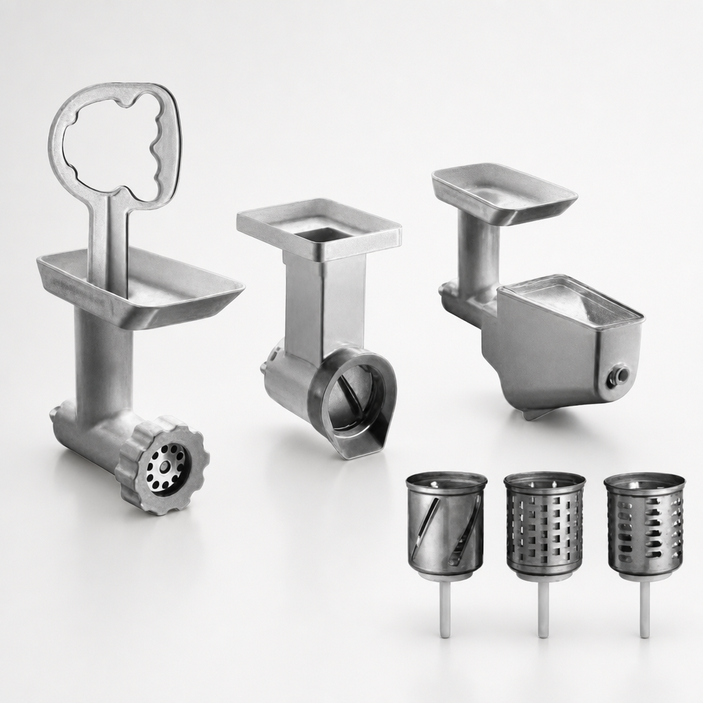 Commercial Food Processor Attachment Pack for Stand Mixers