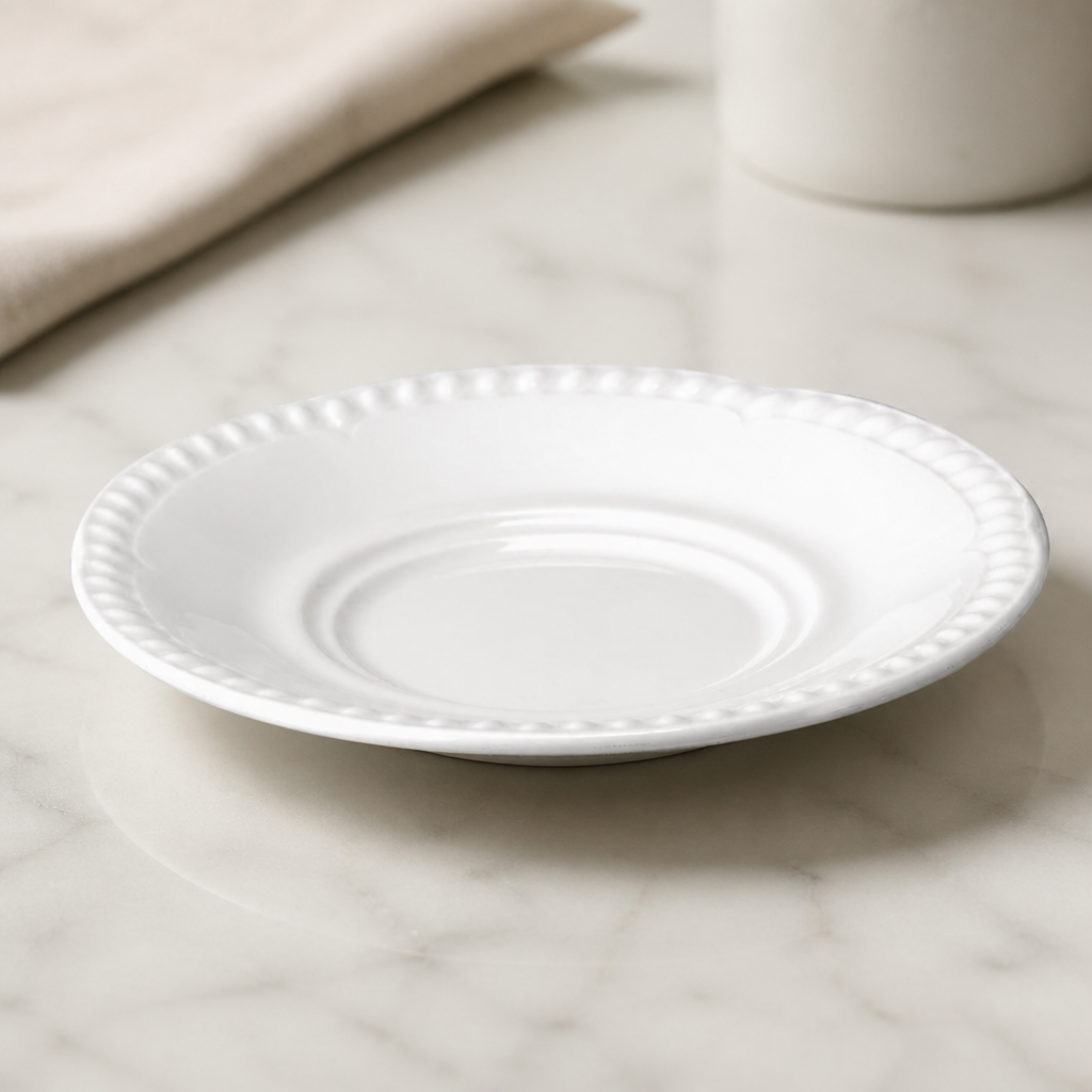 Commercial Porcelain Saucers 150mm 24 Pack